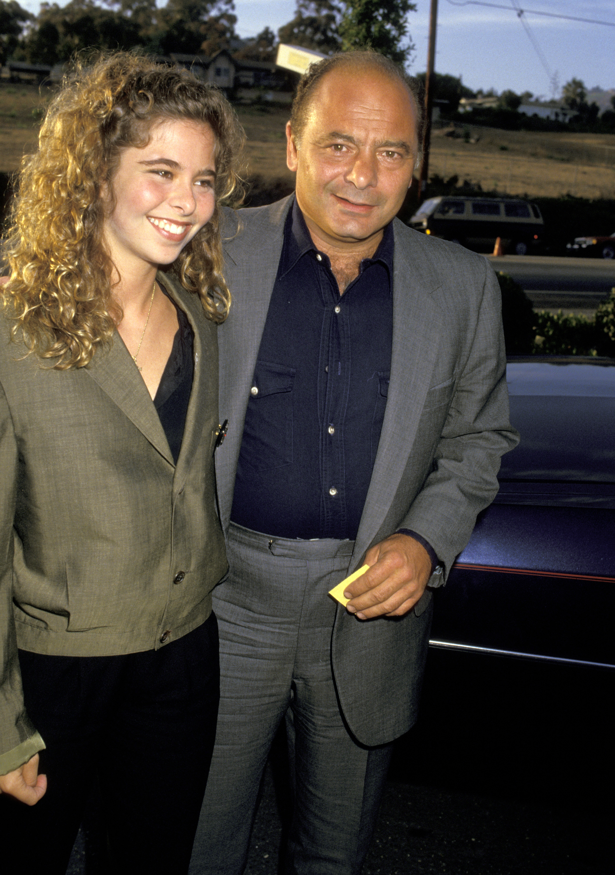 Burt Young and Anne Morea Steingieser during the Operation California Benefit at Julie Andrews' Malibu Home on June 27, 1987, in Malibu, California. | Source: Getty Images