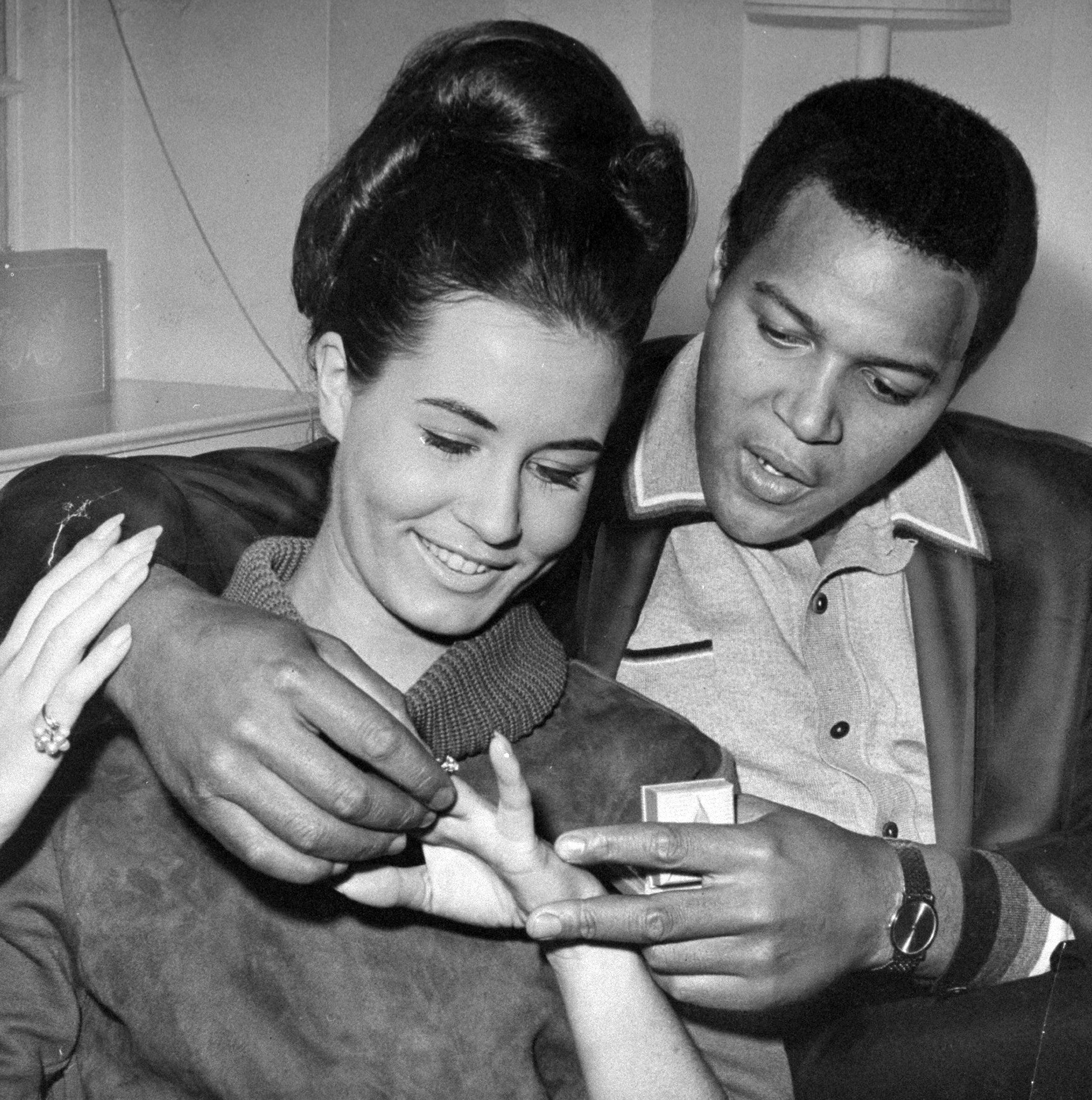 Chubby Checker and Catherina Lodders. | Source: Getty Images
