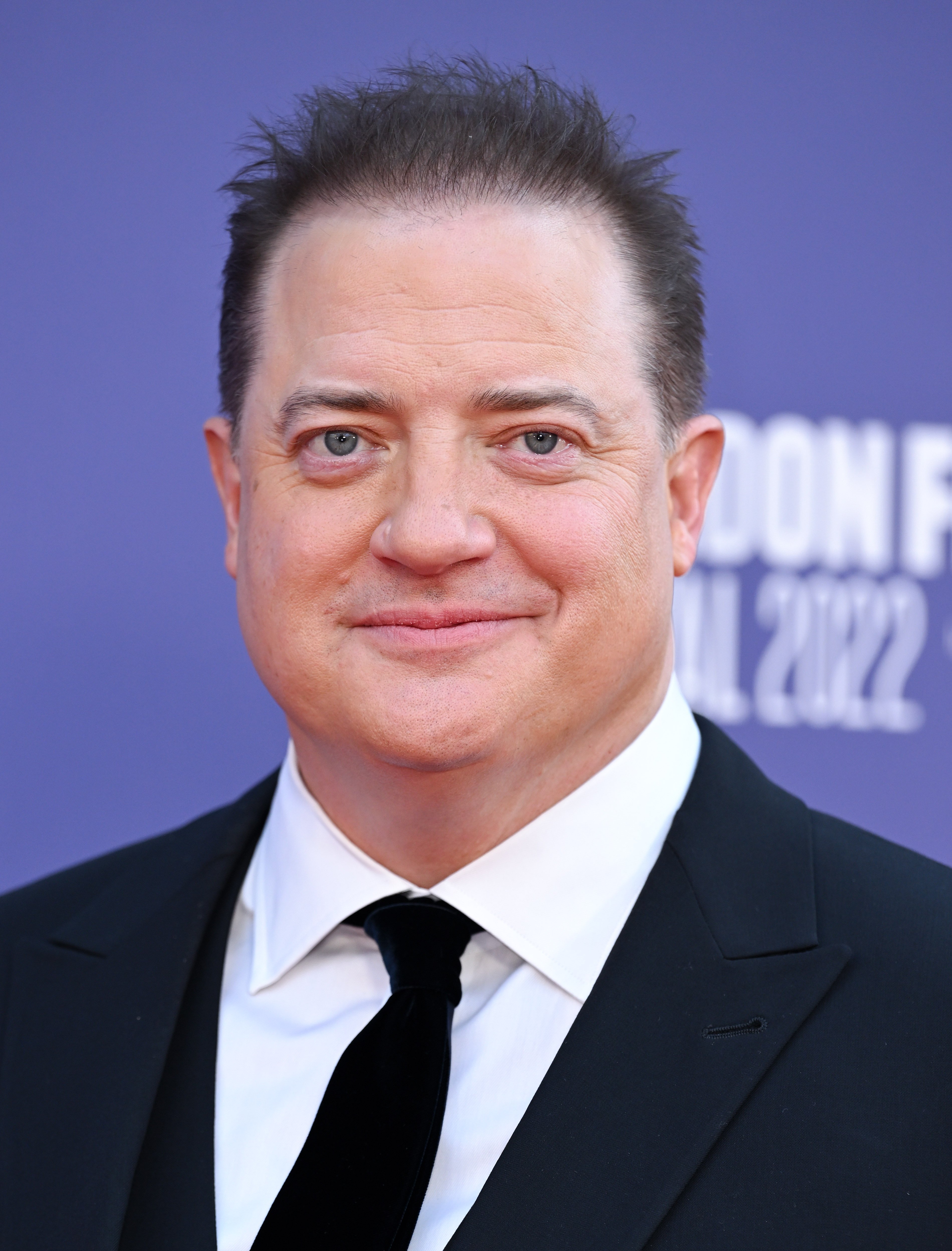Brendan Fraser attends "The Whale" UK Premiere during the 66th BFI London Film Festival at The Royal Festival Hall on October 11, 2022 in London, England | Source: Getty Images 