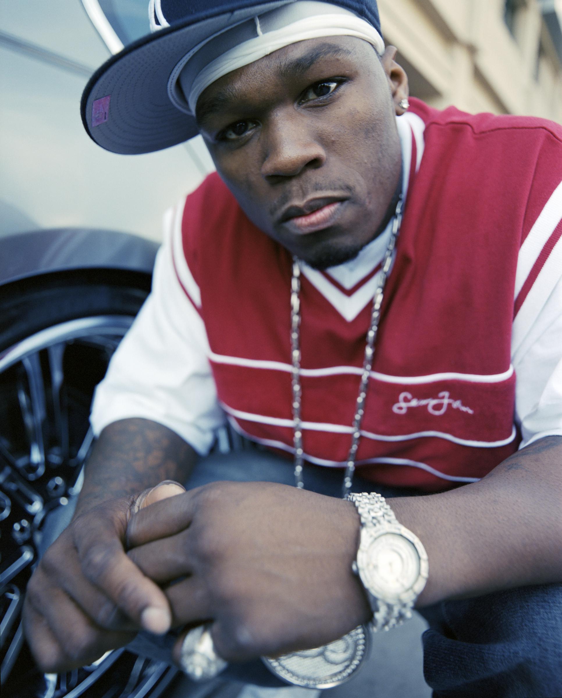 50 Cent of G-Unit in April 2003, in Beverly Hills, California | Source: Getty Images