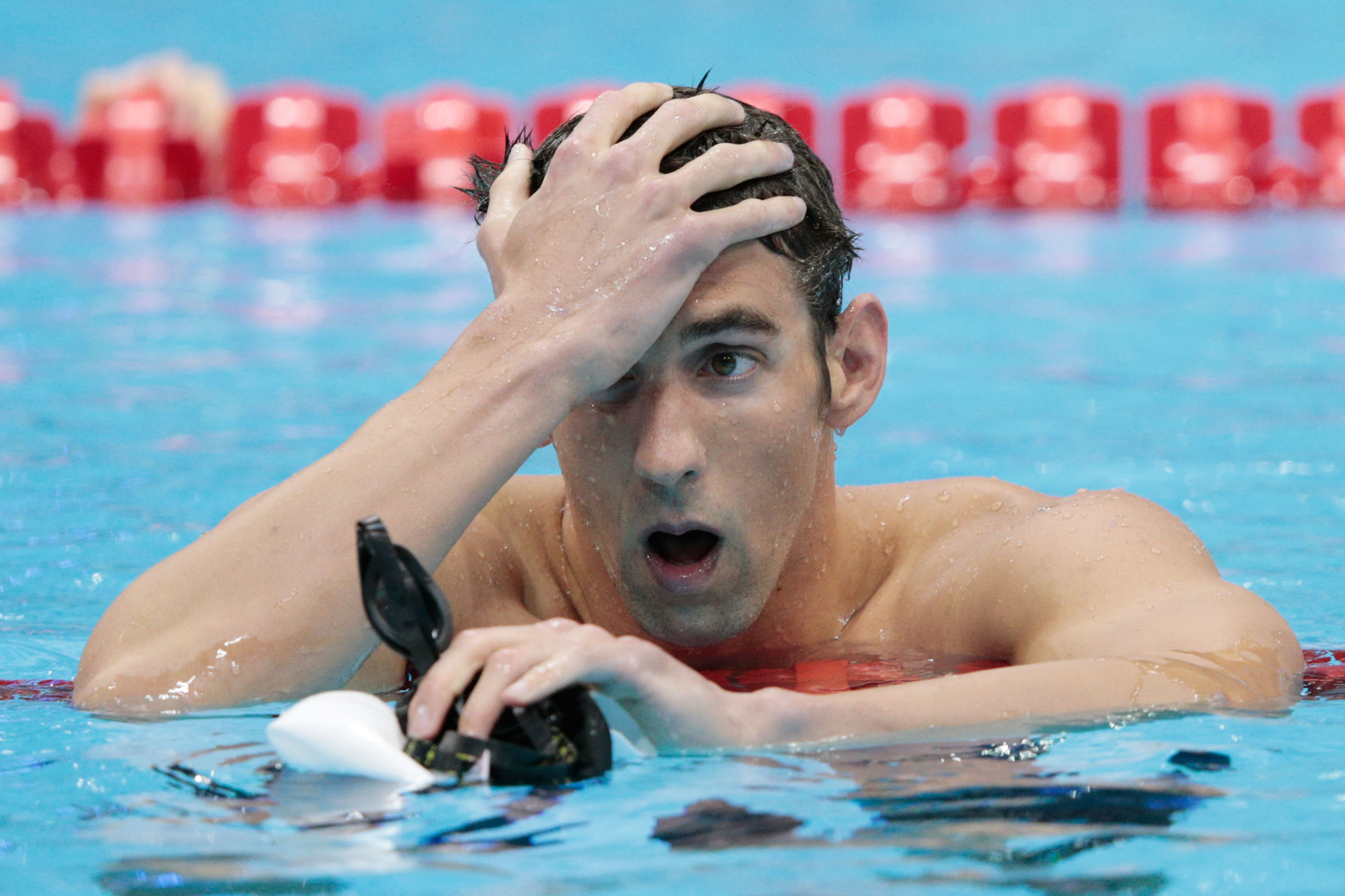 Michael Phelps during the London 2012 Olympic Games on July 28, 2012, in London, England. | Source: Getty Images