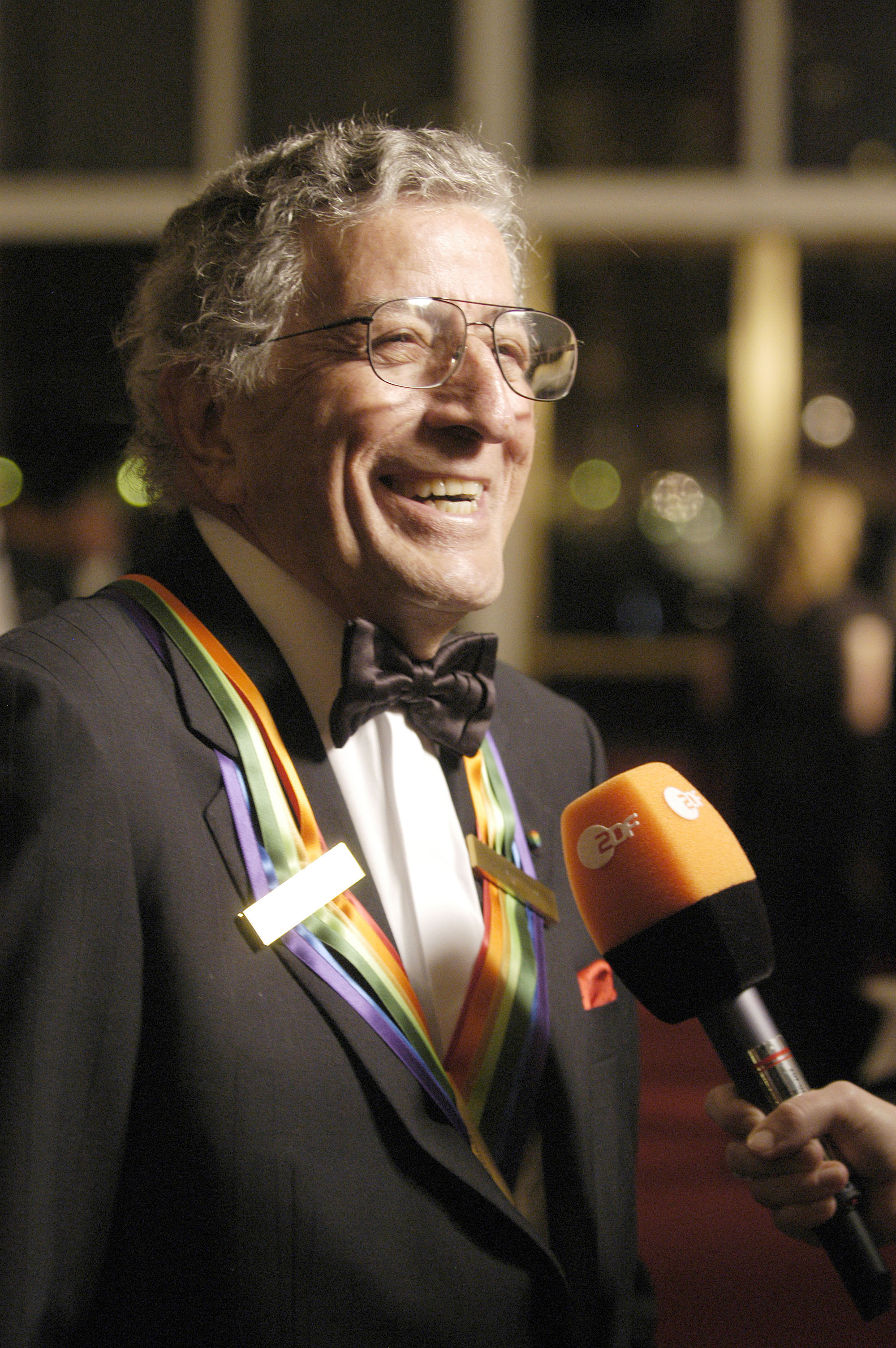 Tony Bennett, honoree during the 2005 Kennedy Center Honors, at the Kennedy Center Opera House on December 4, 2005, in Washington D.C. | Source: Getty Images