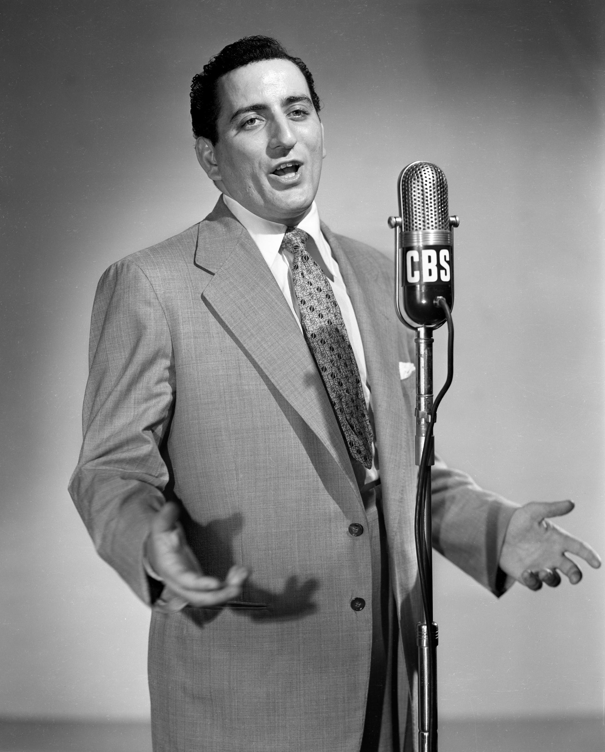 Tony Bennett, circa 1950. | Source: Getty Images