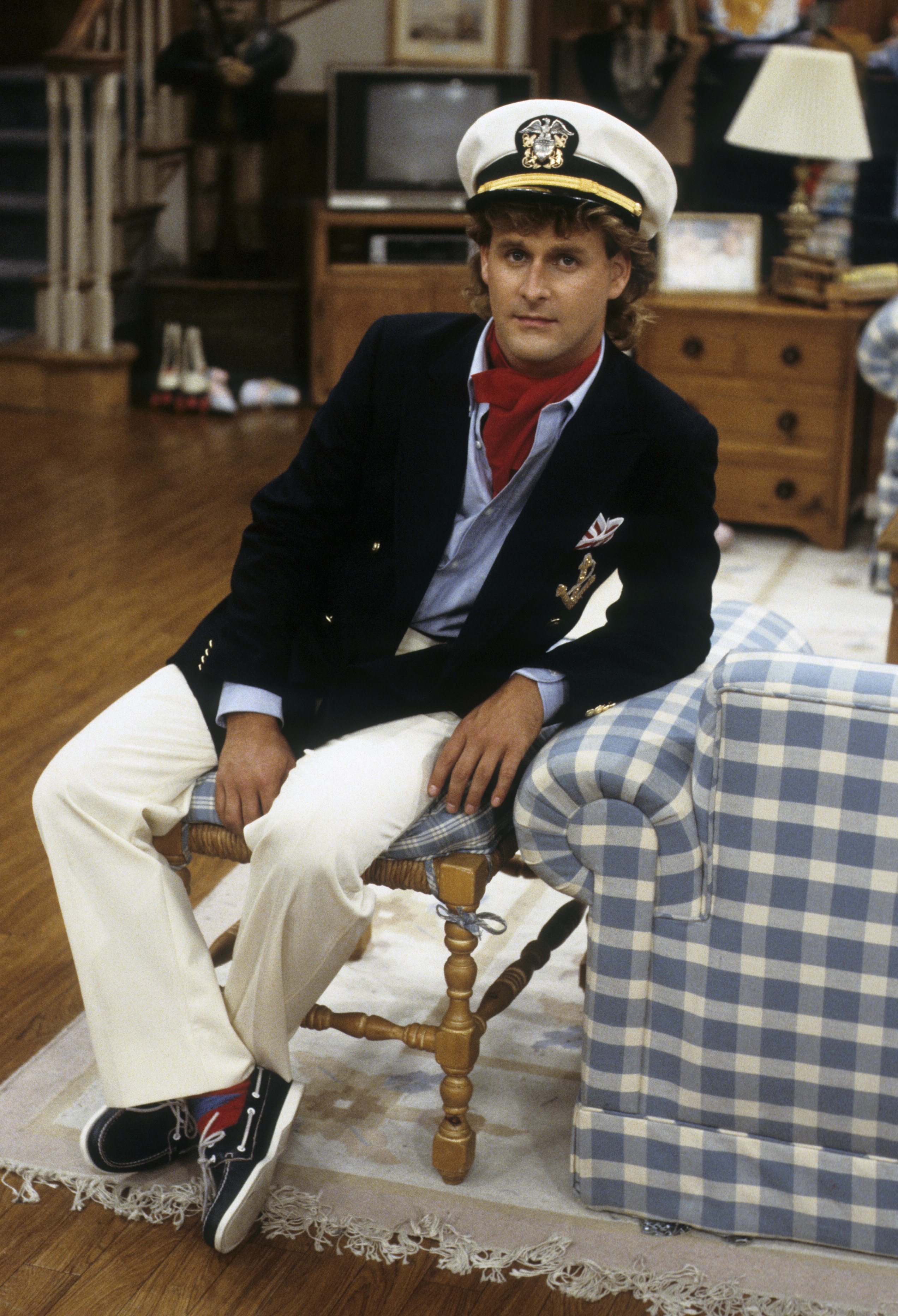 Dave Coulier on the set of "Full House" in 1987 | Source: Getty Images