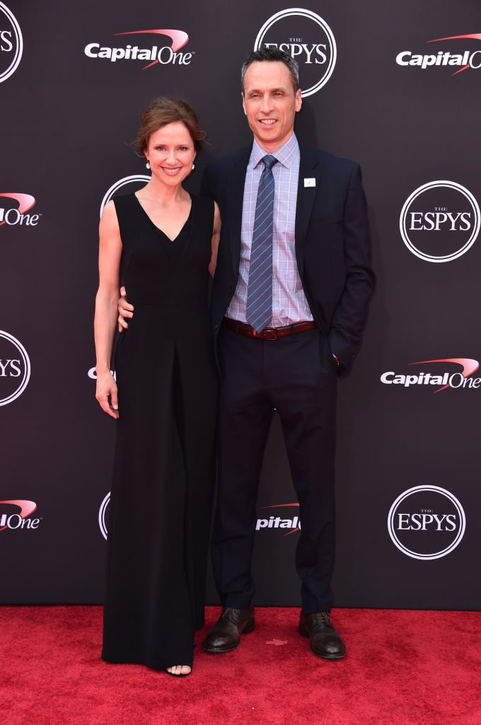 Jimmy Pitaro and wife Jean Louisa Kelly attend The 2018 ESPYS, | Source: Getty Images