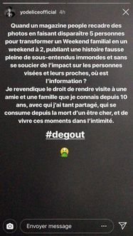 Source: Maxim Nucci Instagram story Source: Maxim Nucci Instagram story