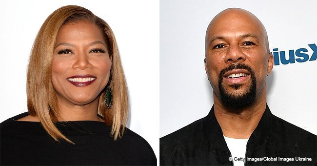 Queen Latifah stuns in snake-print outfit in recent picture with rapper Common