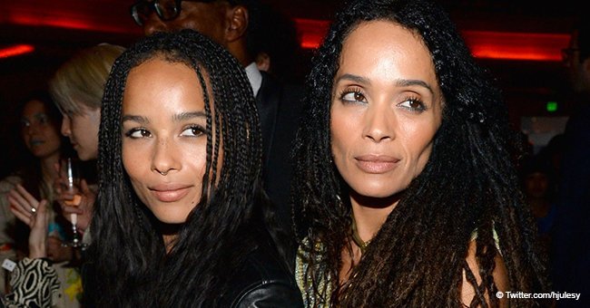 Lisa Bonet's daughter Zoe poses with her younger brother and sister in rare photo together