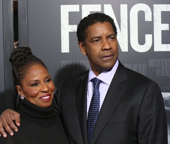 Pauletta and Denzel Washington at the 'Fences' New York screening in 2016 | Source: Getty Images