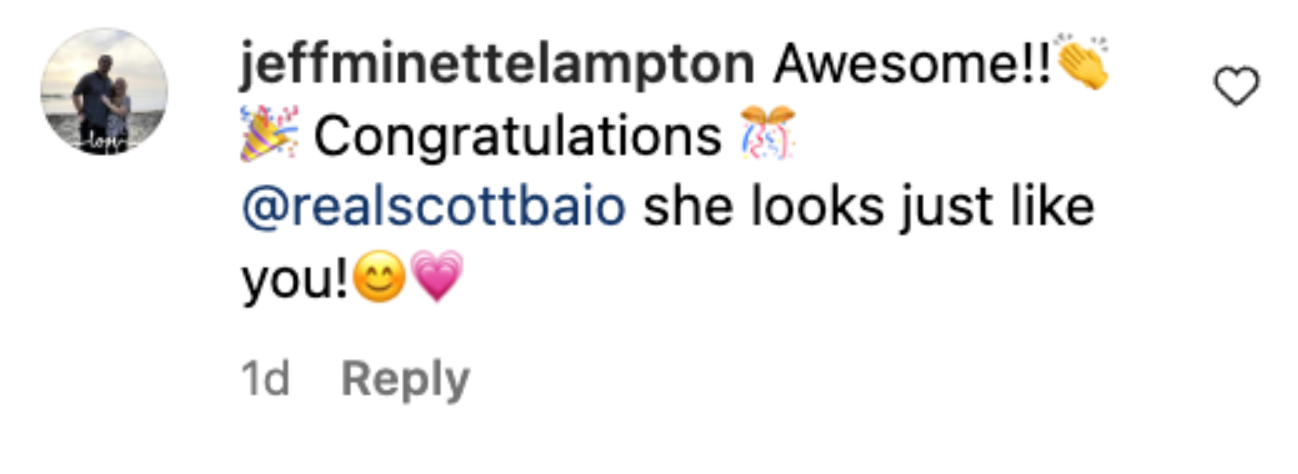 Comments about Scot Baio's daughter Bailey | Source: Instagram.com/realscottbaio