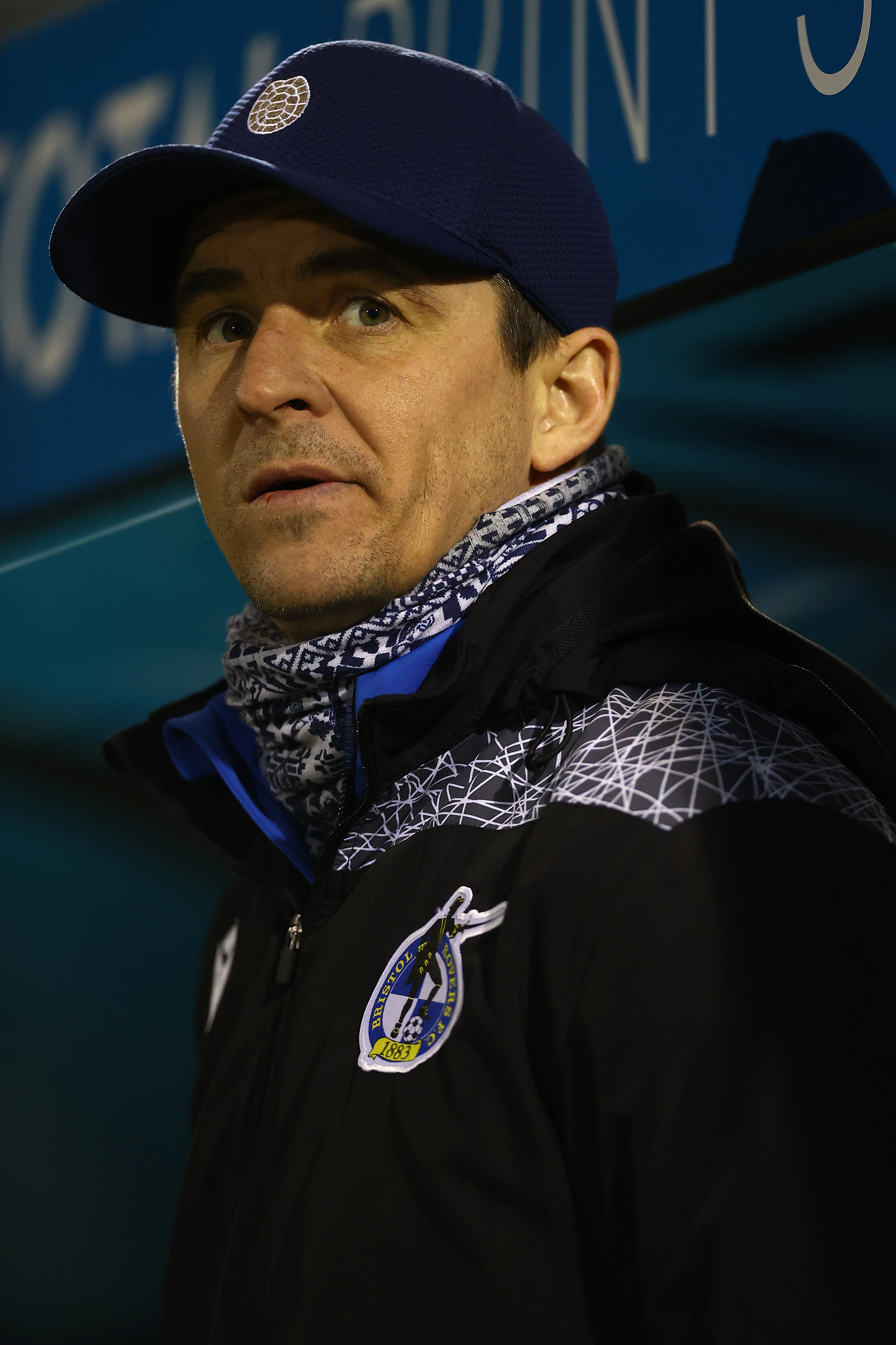 Joey Barton during the Sky Bet League One between Bristol Rovers and Ipswich Town at Memorial Stadium on 14 February 2023 in Bristol, England. | Source: Getty Images