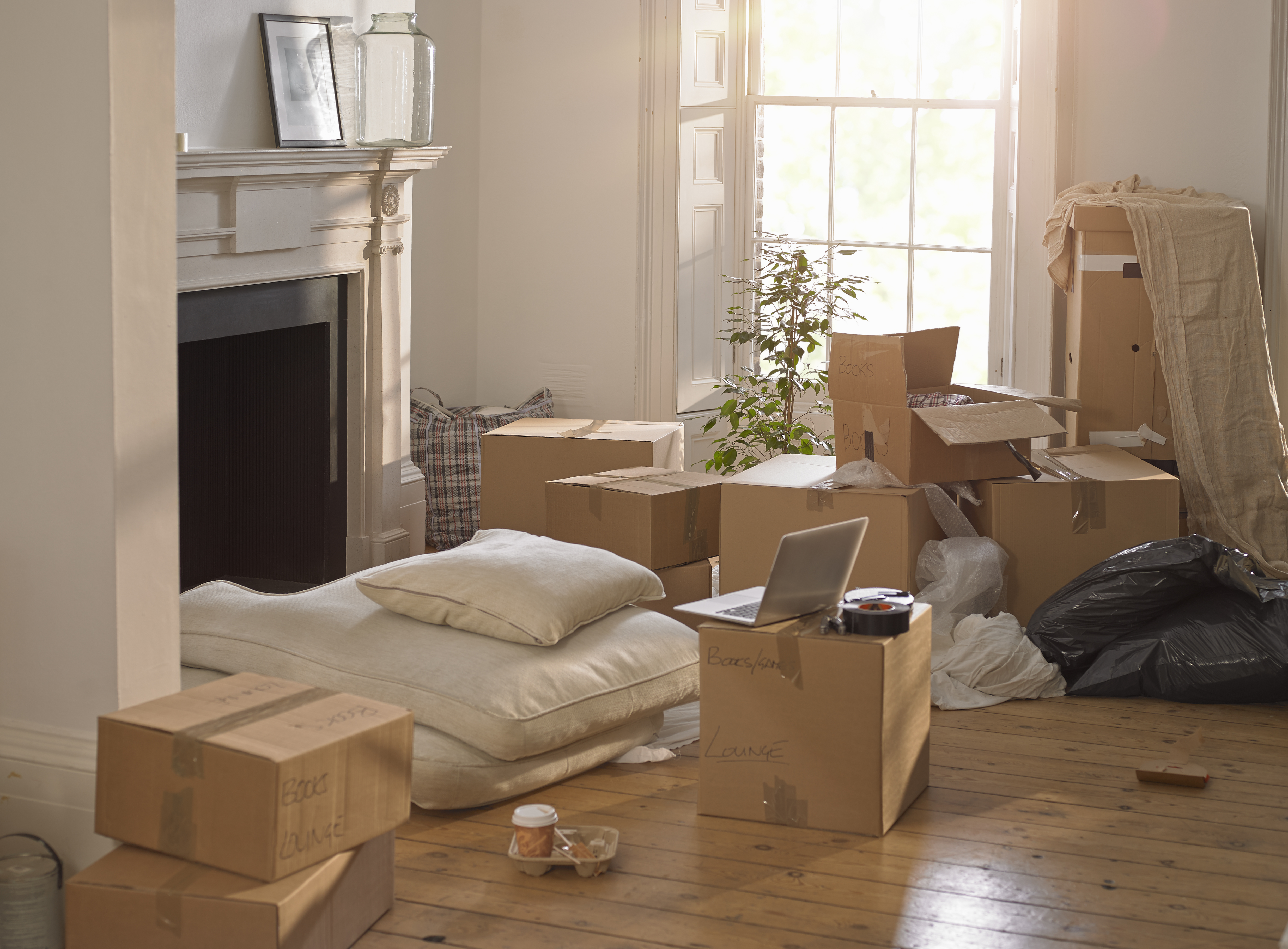 Home decor being moved | Source: Getty Images
