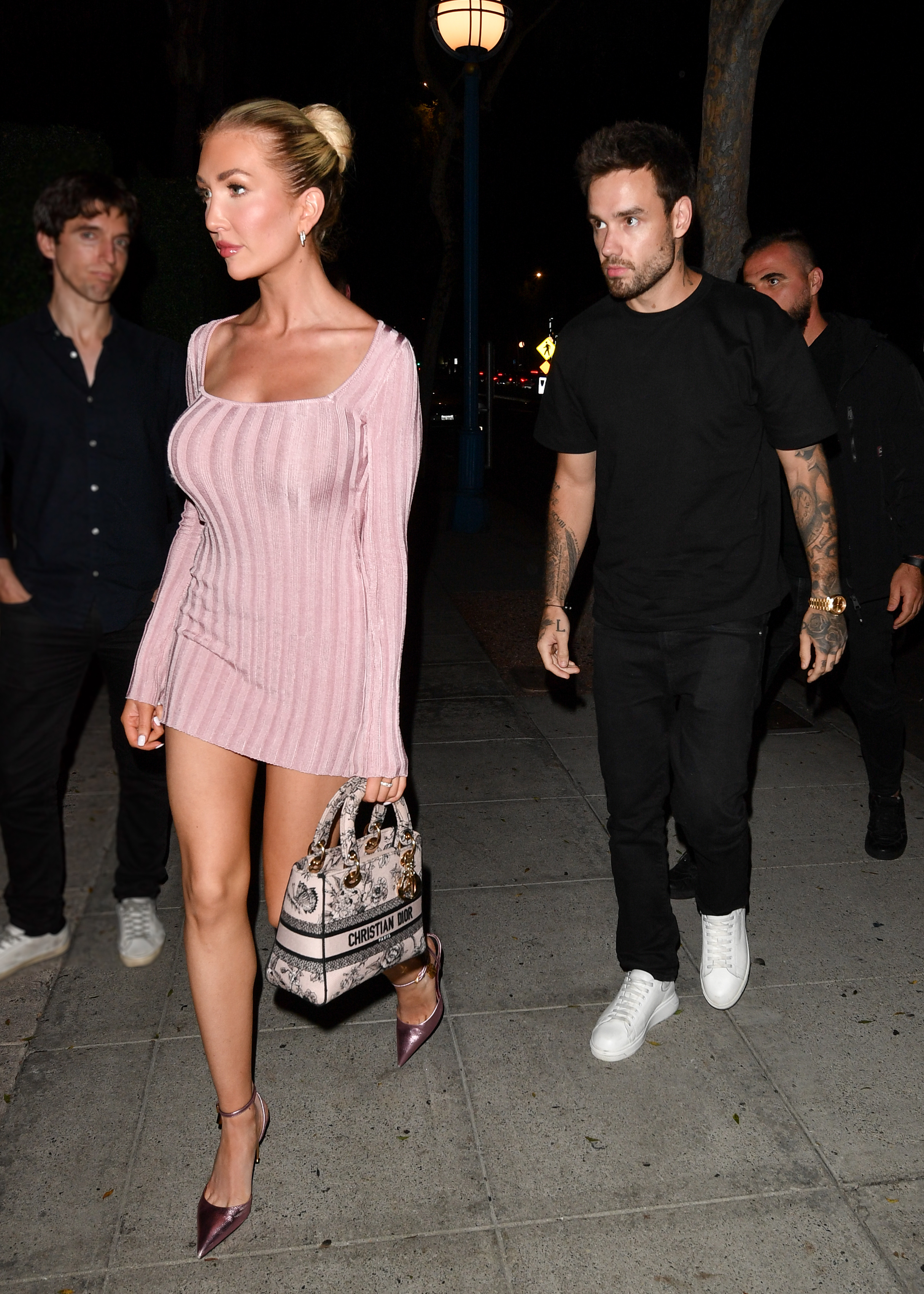 Liam Payne and Kate Cassidy pictured at Delilah on June 28, 2024, in Los Angeles, California. | Source: Getty Images