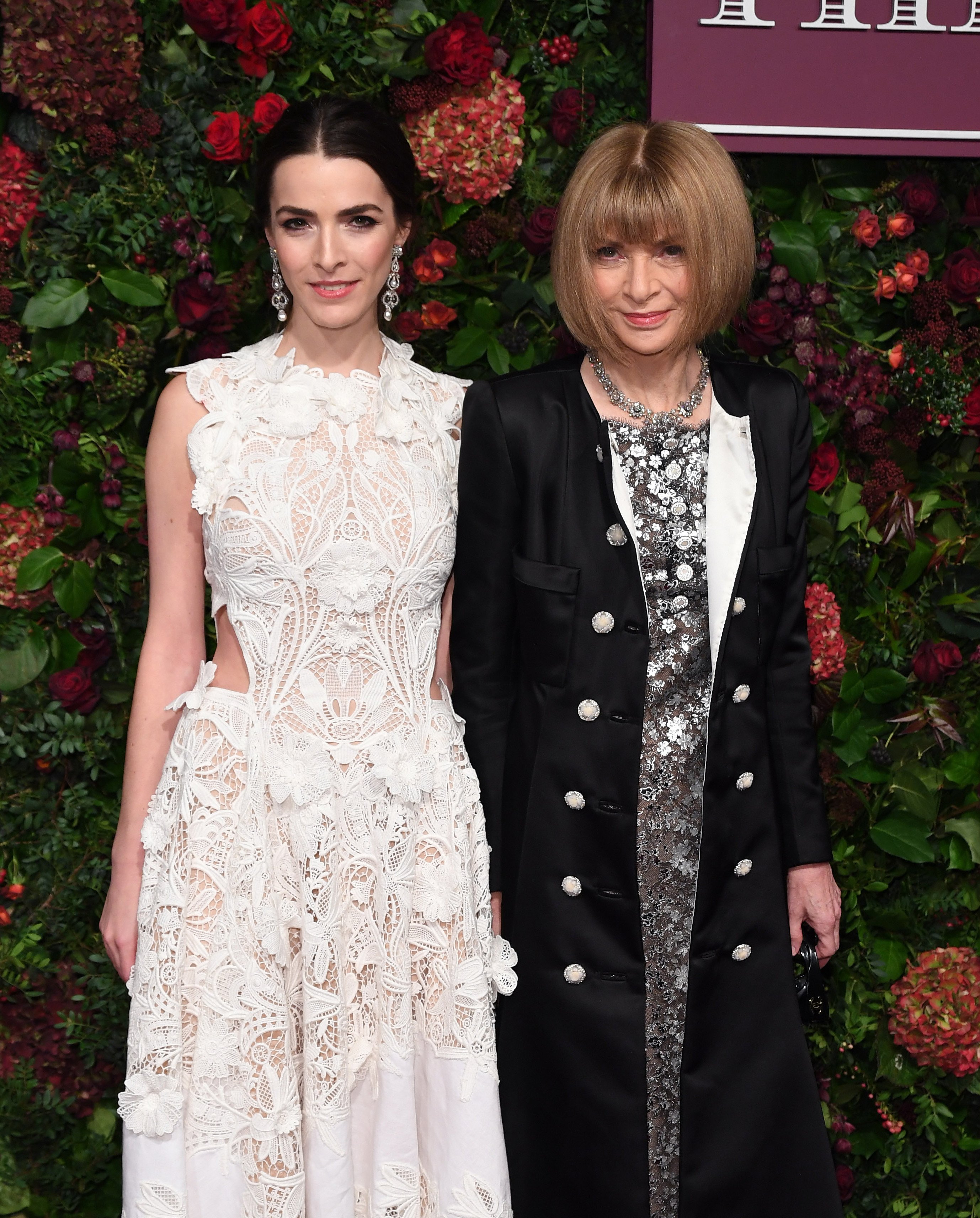 Bee Shaffer and Anna Wintour at the 65th Evening Standard Theatre Awards on November 24, 2019, in London | Source: Getty Images