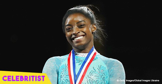 Simone Biles, 21, makes history as first American woman to win 5 top gymnastics titles