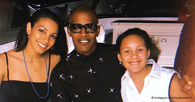 Jamie Foxx's youngest daughter Annalise is all grown, looking pretty like sister Corinne in photo