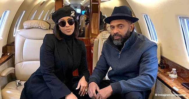 Mike Epps shares rare photo with his 'Queen' who 'looks like Tami Roman' in all-black ensemble