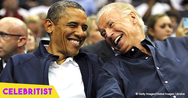 Barack Obama breaks his 'no selfies' rule for 'brother and friend' Joe Biden