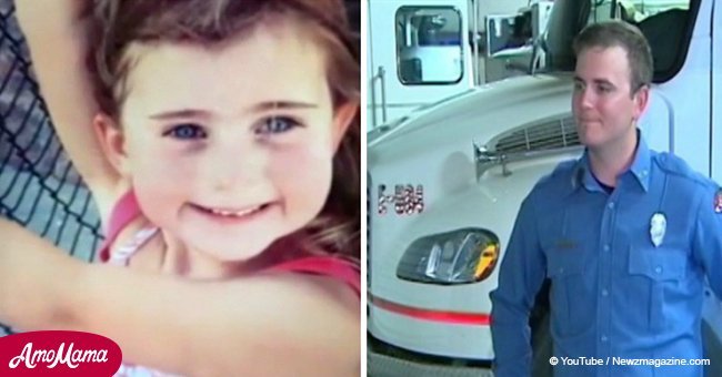 Firefighter delays own wedding to save little girl badly injured in a car accident