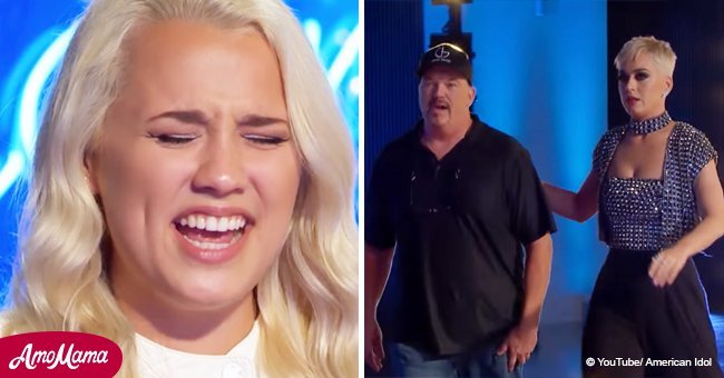 Dumbfounded dad bursts in to console rejected teen daughter only to learn the judges lied