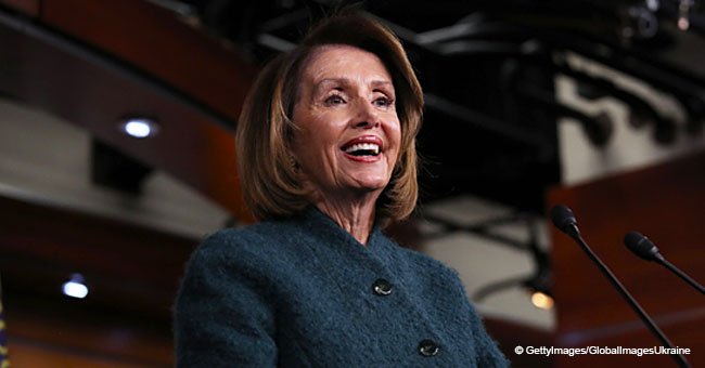 Nancy Pelosi receives a standing ovation from audience at Clive Davis’ party