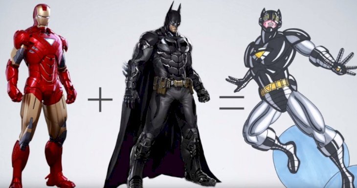 Superheroes Fusion: what would Marvel & DC characters looked mixed up