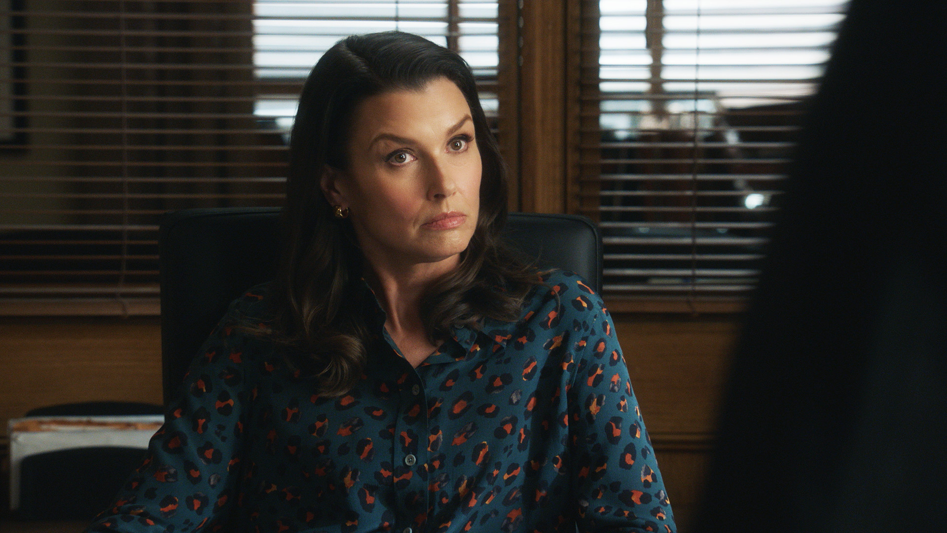 Bridget Moynahan as Erin Reagan in the "Irish Exits" episode of "Blue Bloods" in April 2022. | Source: Getty Images