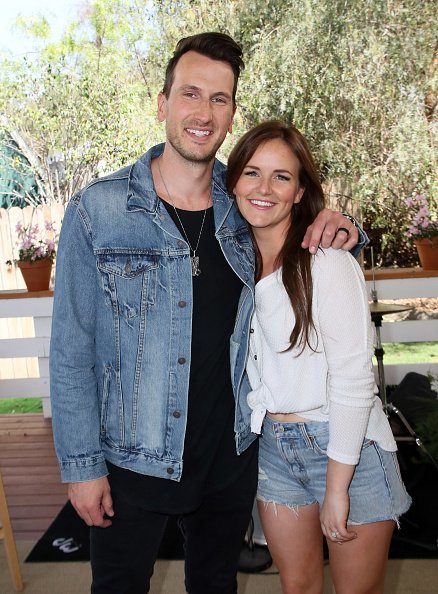 Russell Dickerson and wife Kailey Dickerson on April 11, 2018 in Universal City, California. | Photo: Getty Images