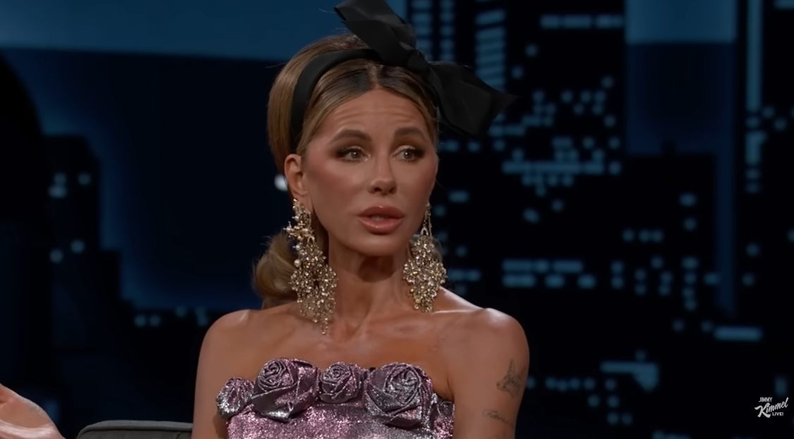Kate Beckinsale appears on "Jimmy Kimmel Live!" on 25 November 2025. | Source: YouTube/Jimmy Kimmel Live