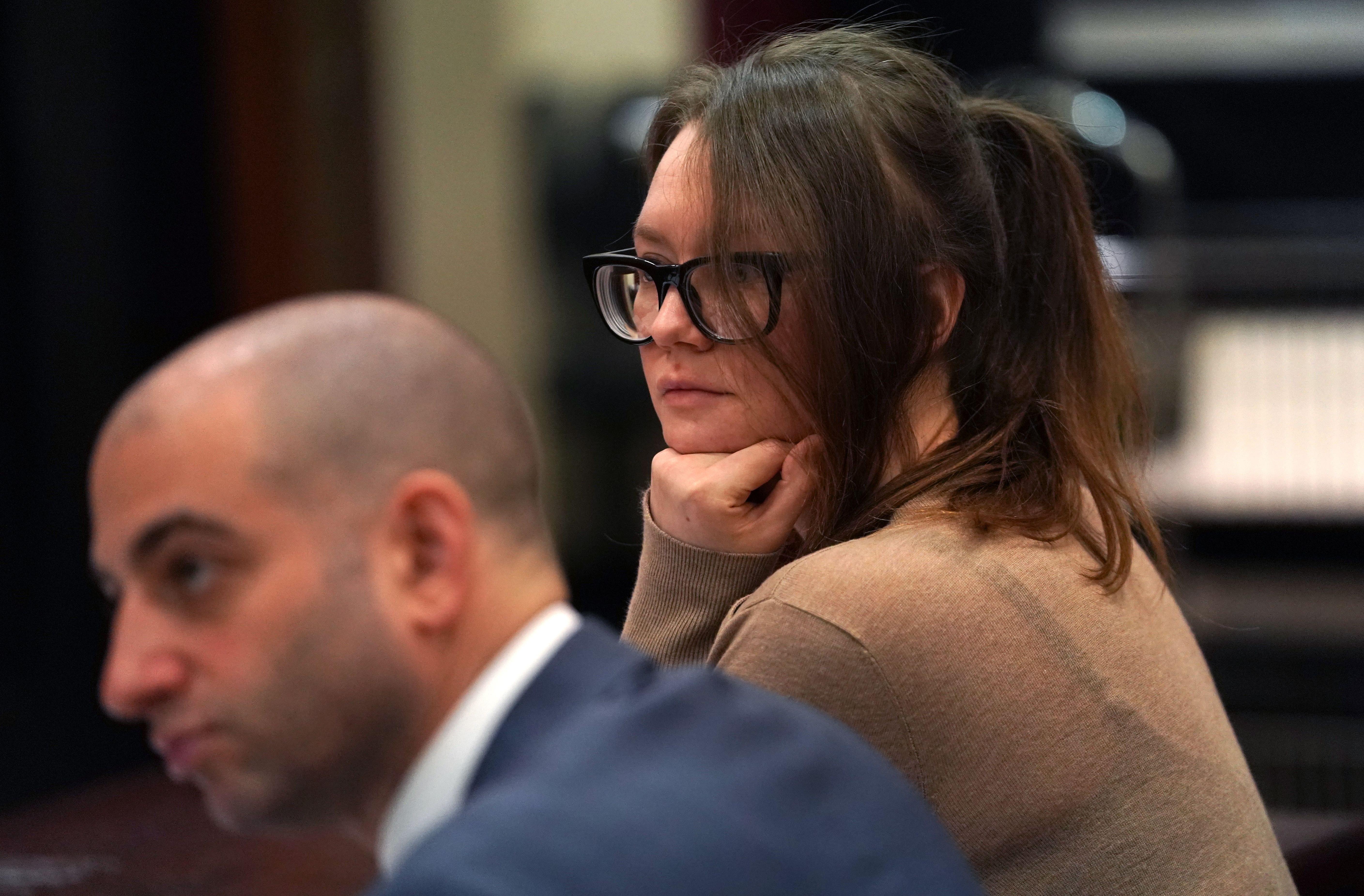 Anna Delvey in the New York State Supreme Court on April 11, 2019. | Source: Getty Images