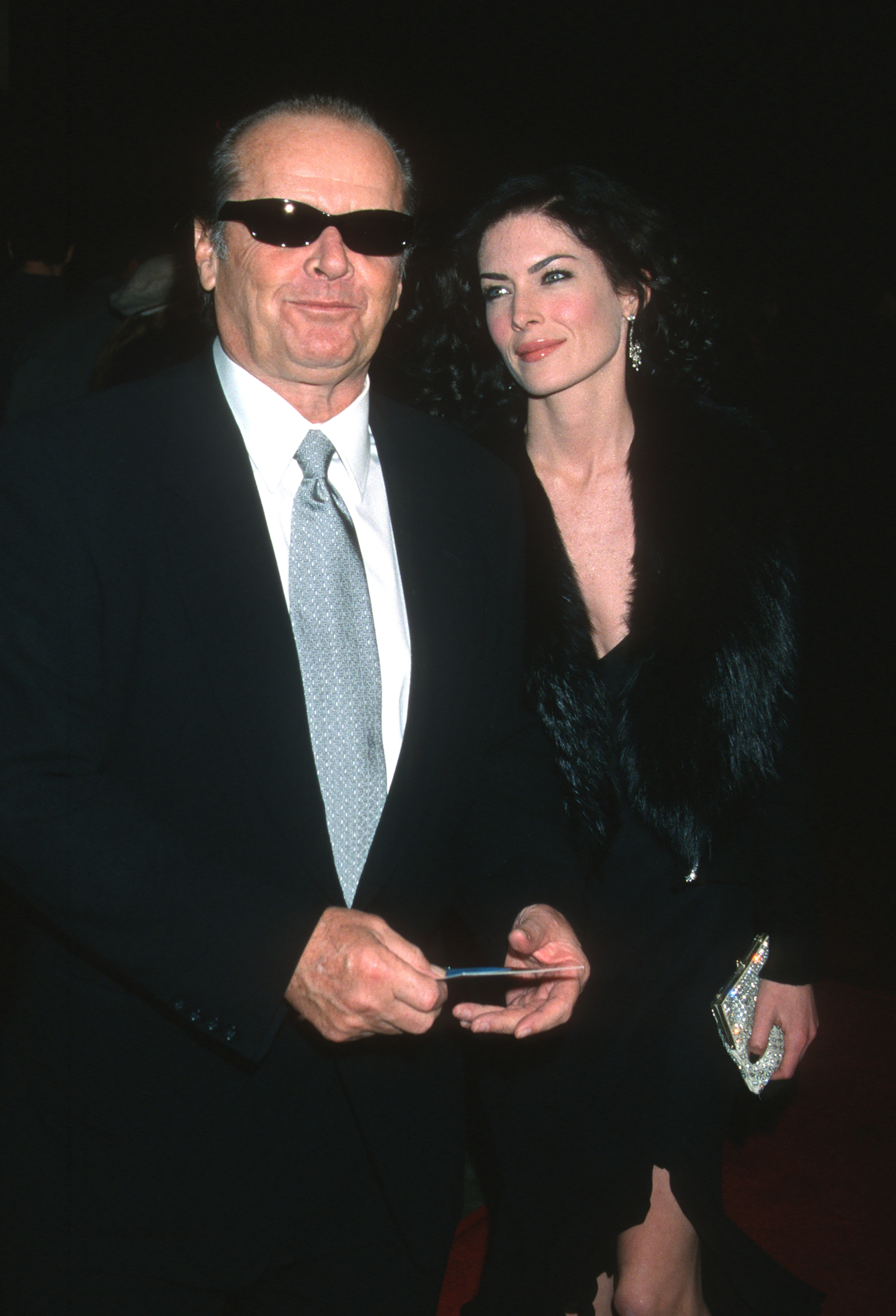 Jack Nicholson and Lara Flynn Boyle attend an event in Hollywood | Source: Getty Images