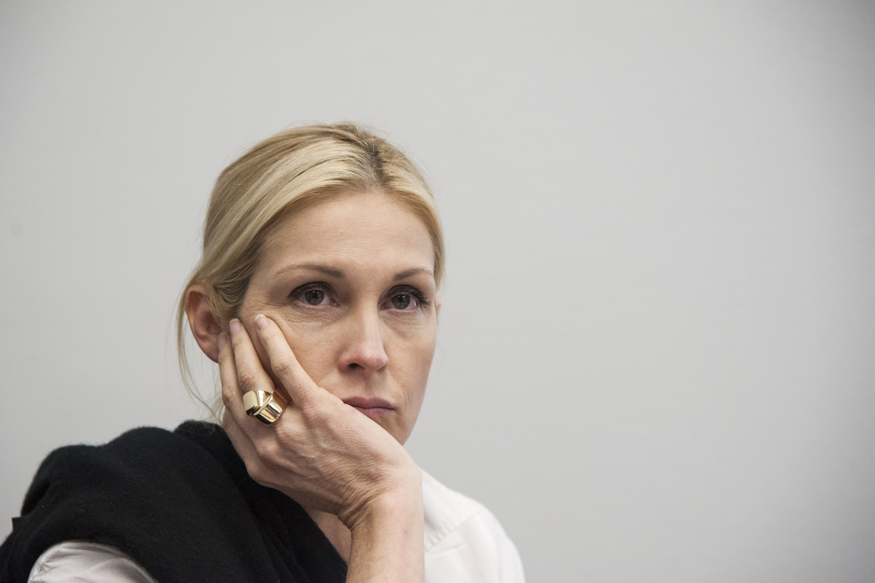Kelly Rutherford speaks during a Capitol Hill briefing in the Cannon House Office Building on June 25, 2015, in Washington DC. | Source: Getty Images