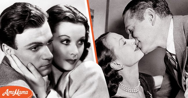 Pictured: (From left) Vivien Leigh and Laurence Olivier pose for a publicity photo in 1939. Sir Laurence Olivier kisses wife Vivien Leigh in her New York theater dressing room in 2000 (right) | Photo: Getty Images