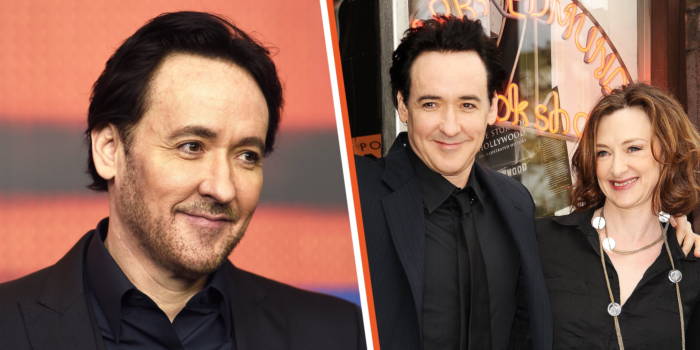 John Cusack with his sisters. | Source: Getty Images