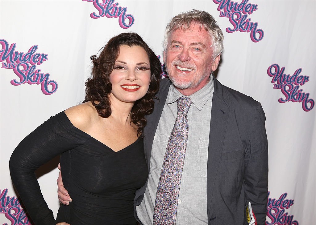  Fran Drescher and Daniel Davis having a "The Nanny" reunion at the "Under my Skin" Opening Night After Party on May 15, 2014 | Photo: GettyImages