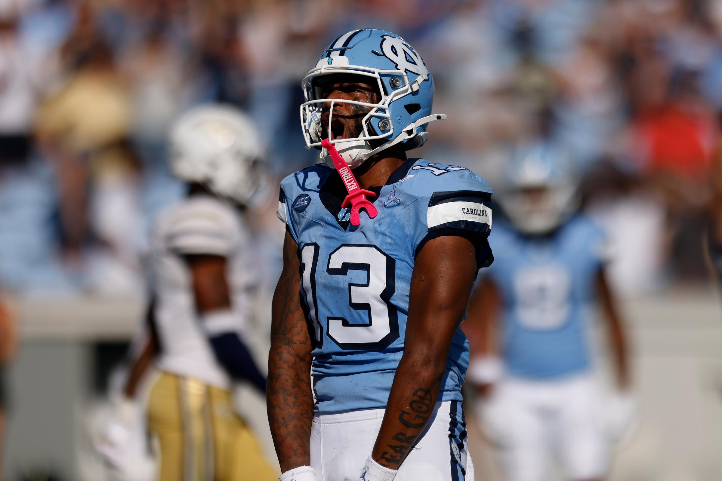 Tylee Craft at Kenan Memorial Stadium posted on October 12, 2024, in Chapel Hill, North Carolina. | Source: Getty Images