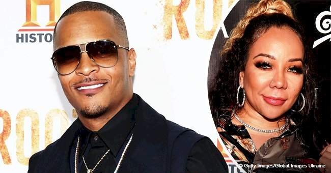 T.I. and Tiny heat up talk as they show affection to each other on Instagram