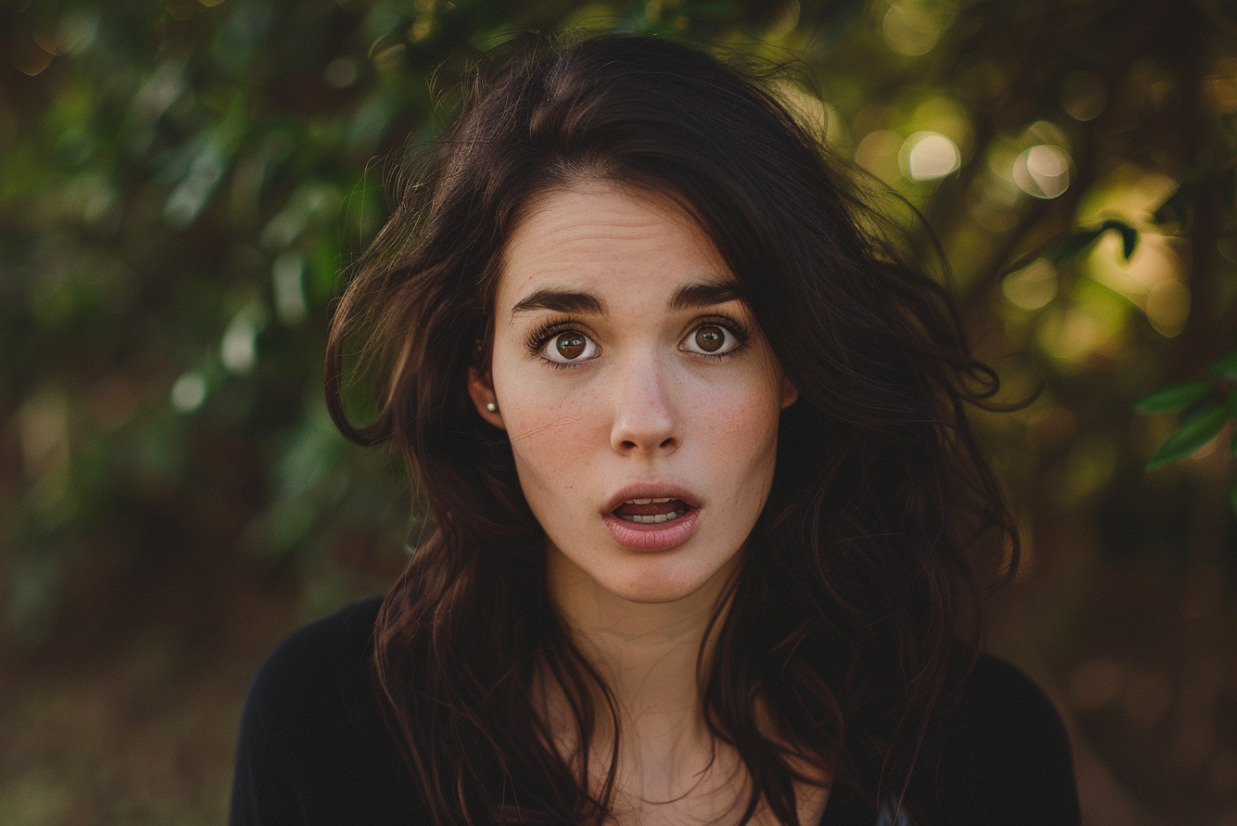 A shocked young woman | Source: Pexels