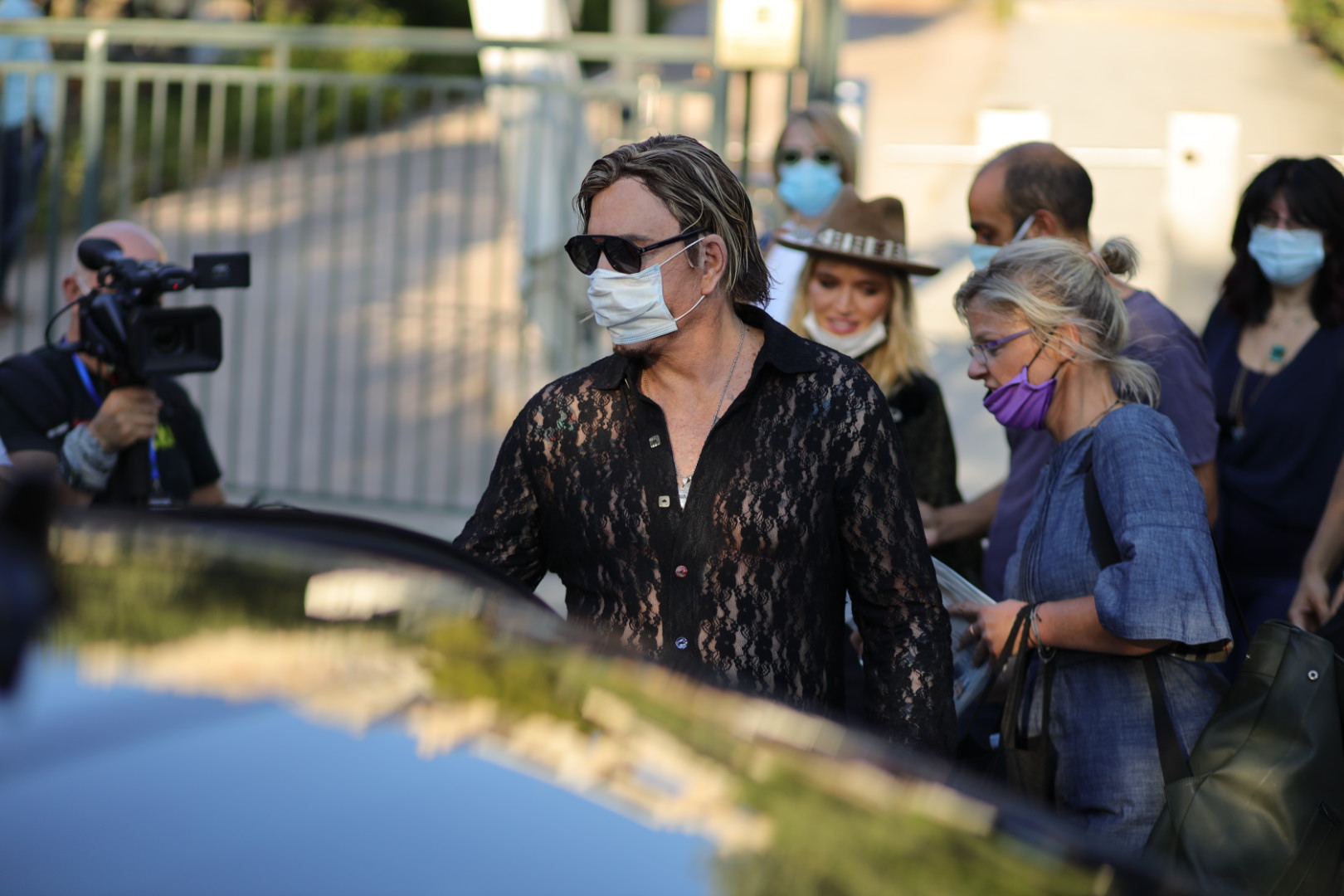 Mickey Rourke visiting the Acropolis on September 10, 2020 in Athens, Greece. | Source: Getty Images