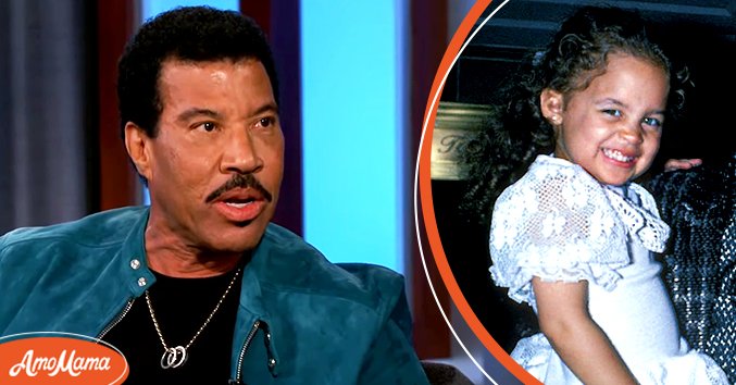 Lionel Richie interviewed on "Jimmy Kimmel Live" on April 19, 2019, and his daughter Nicole Richie at the Omega/Itzhak Pearlman Award Ceremonies Dinner  in New York City on September 5, 1985 | Photos: YouTube/Jimmy Kimmel Live & Ron Galella/Ron Galella Collection/Getty Images
