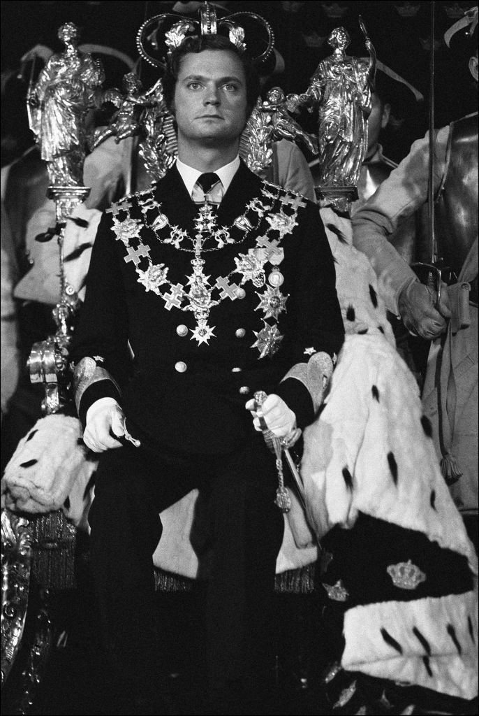 Coronation of King Carl XVI Gustav in Stockholm, Sweden on September 19, 1973 | Source: Getty Images