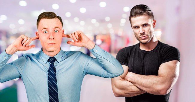 The store clerk would soon give the muscular guy a silent treatment. | Photo: Shutterstock