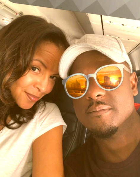 Désirée DaCosta and Blair Underwood posing for the camera, posted on May 13, 2018. | Source: Instagram/blairunderwood_official