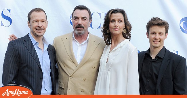 Donnie Wahlberg, Tom Selleck, Bridget Moynahan, and Will Estes at the "Blue Bloods" Special Screening And Panel Discussion on June 5, 2012, in North Hollywood, California | Photo: Gregg DeGuire/WireImage/Getty Images