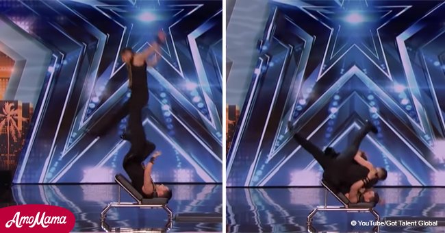 Tumbling act on 'America's Got Talent' goes wrong, but brothers insist on doing it again