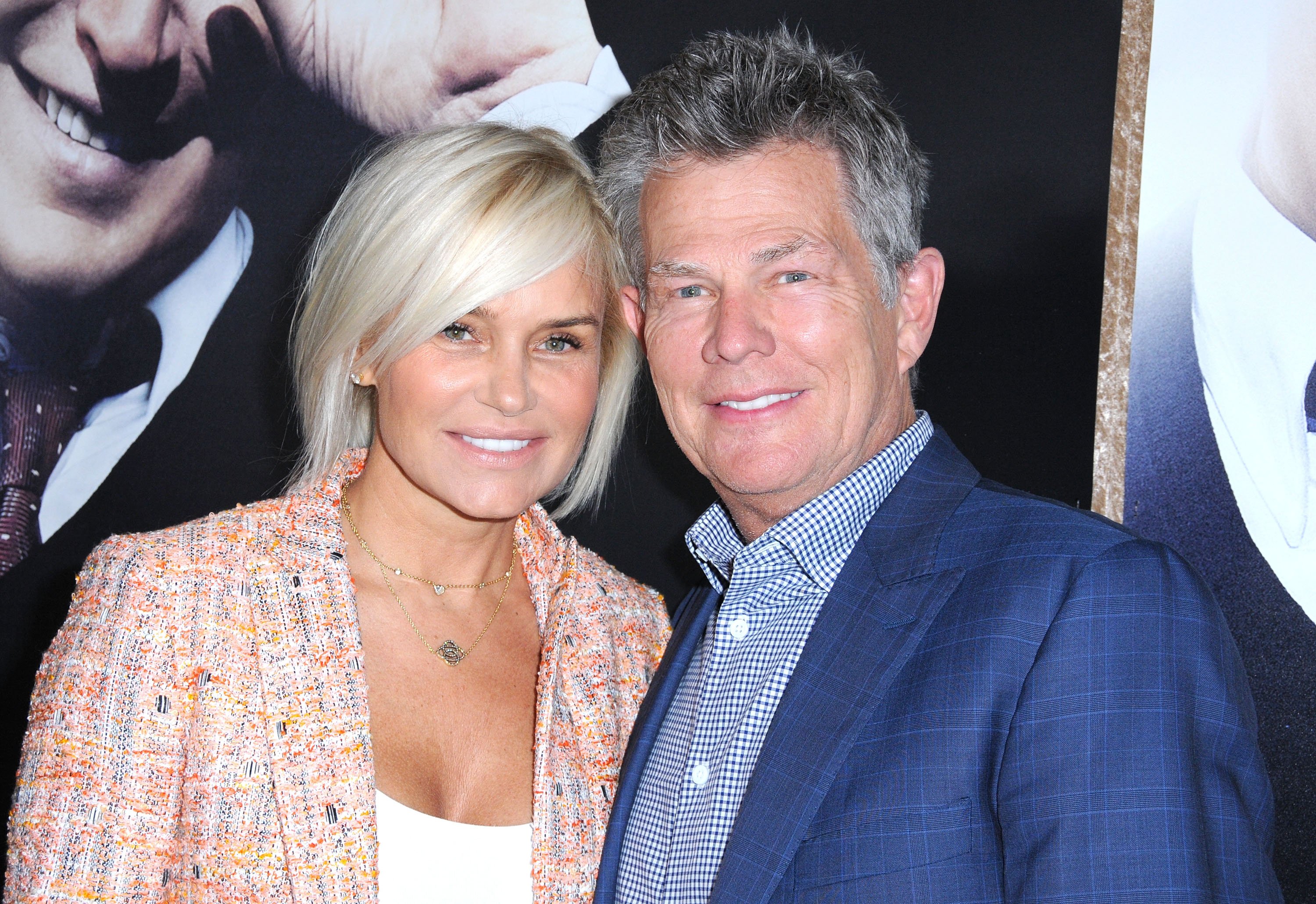 David Foster with his wife Yolanda Hadid on April 17, 2014 at the Ray Kurtzman Theatre in Los Angeles California.  | Source: Getty Images