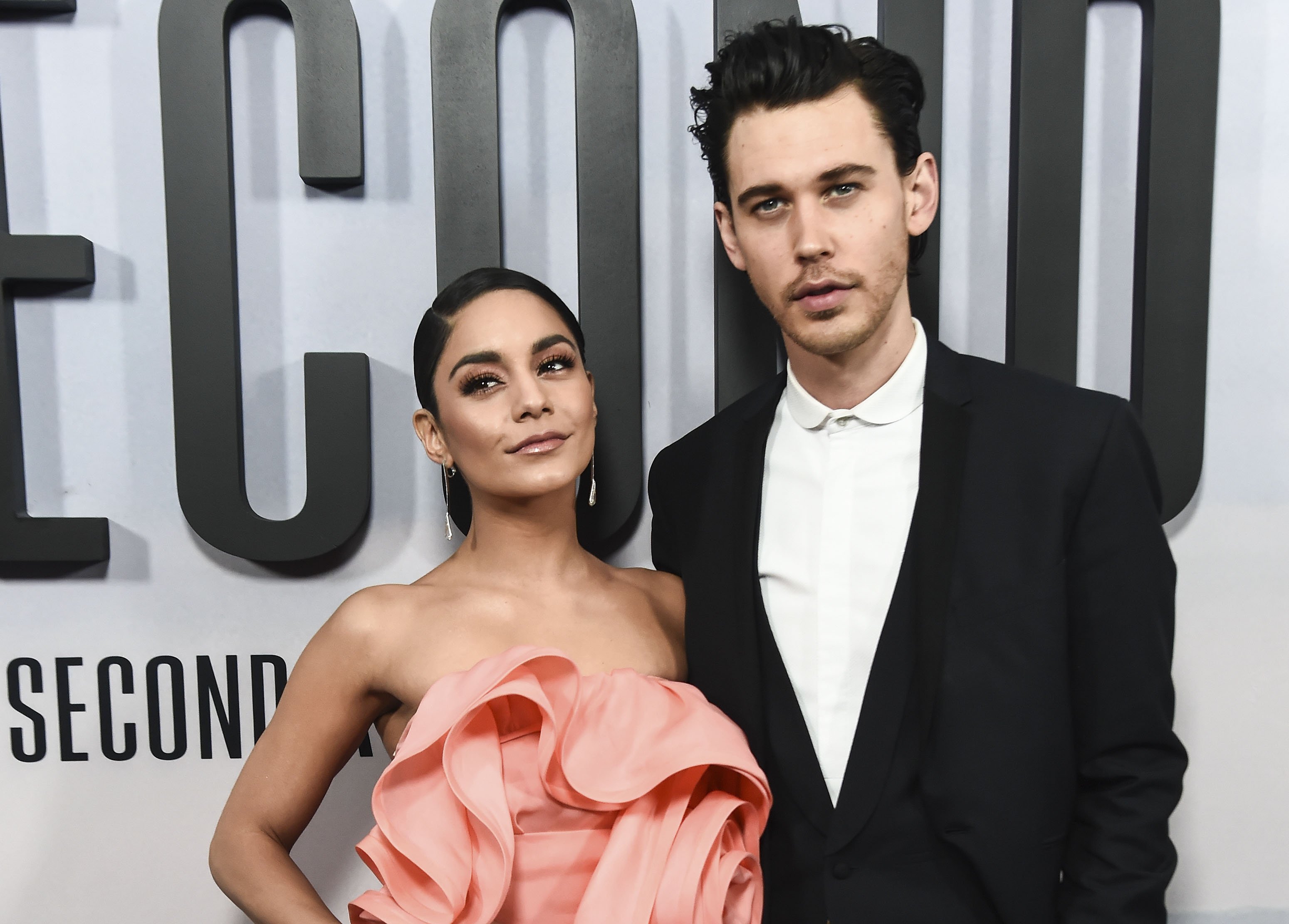 Vanessa Hudgens and Austin Butler at the 'Second Act' World Premiere on December 12, 2018 in New York. | Source: Getty Images