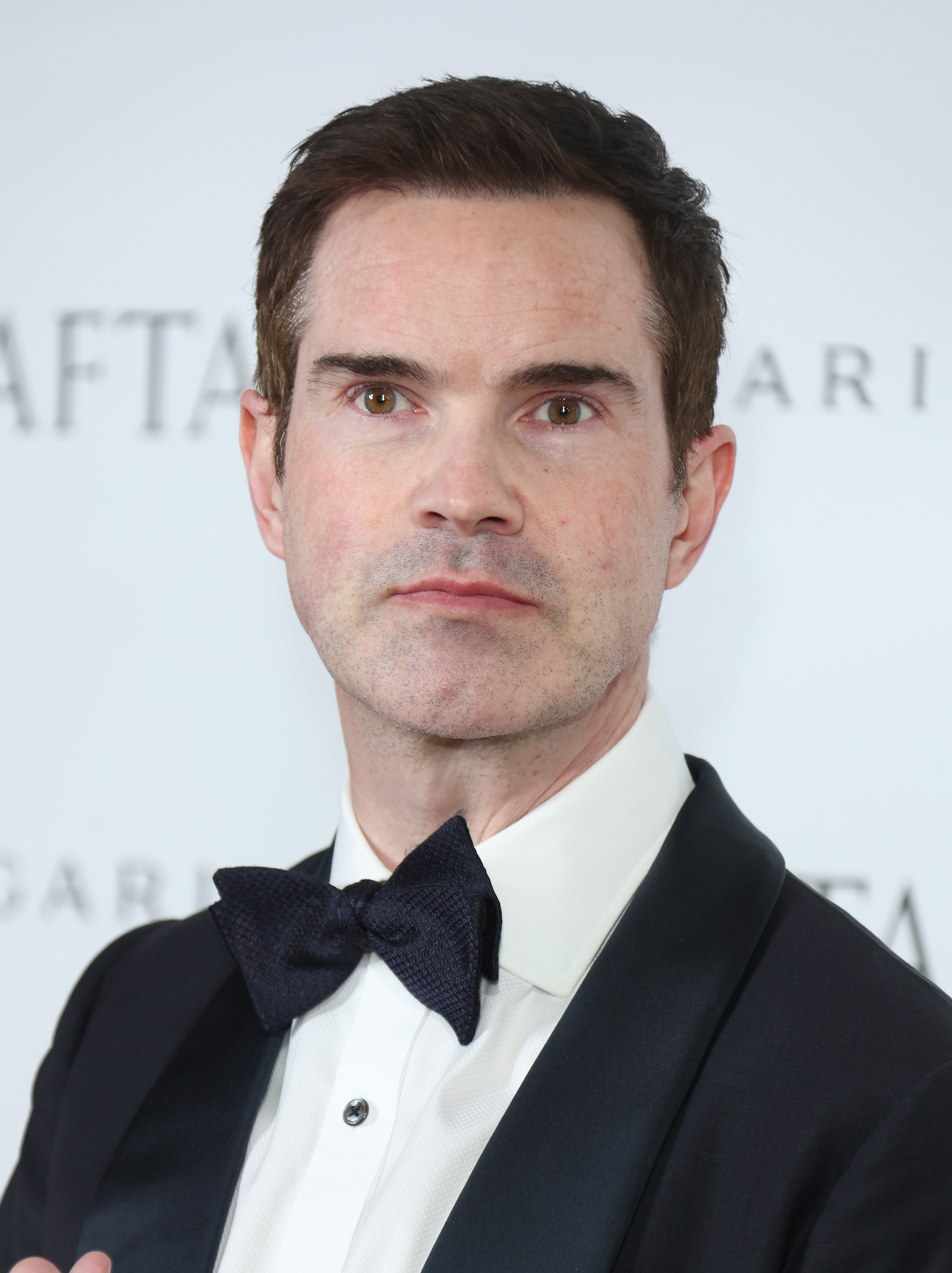 Jimmy Carr attends the British Academy Film Awards 2022 Gala Dinner at The Londoner Hotel on 11 March in London, England. | Source: Getty Images