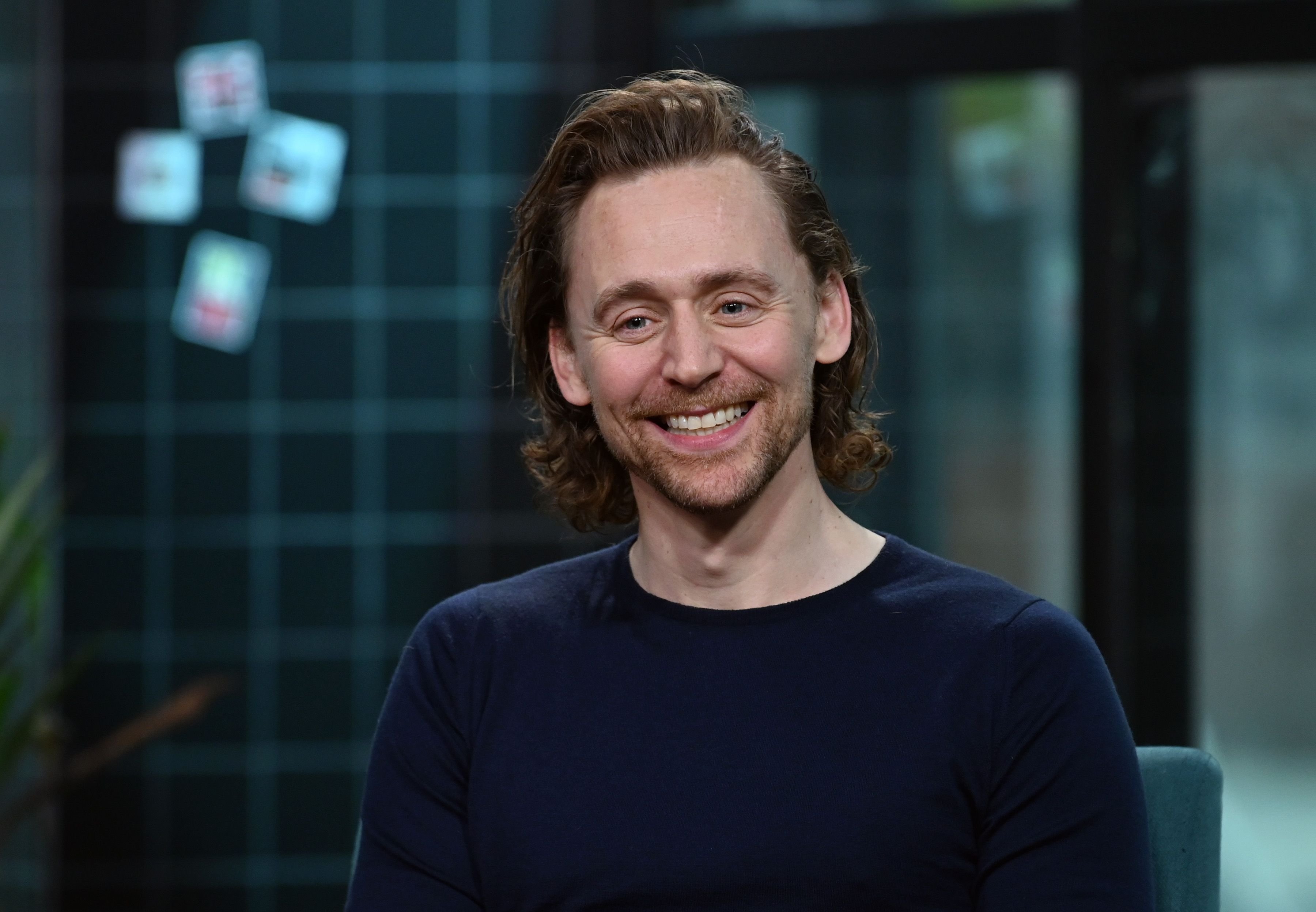Tom Hiddleston drops by the Build Series to discuss his Broadway debut on "Betrayal" at Build Studio on November 07, 2019, in New York City | Source: Getty Images