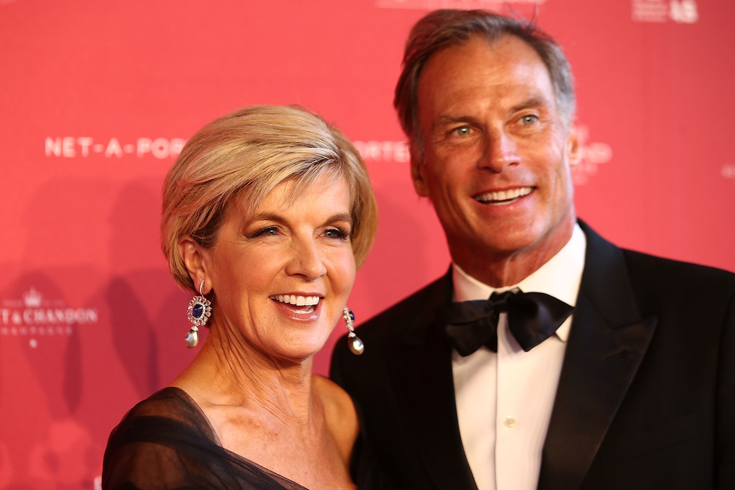Julie Bishop and husband David Panton at the Powerhouse Museum in Sydney, Australia | Photo: Getty Images